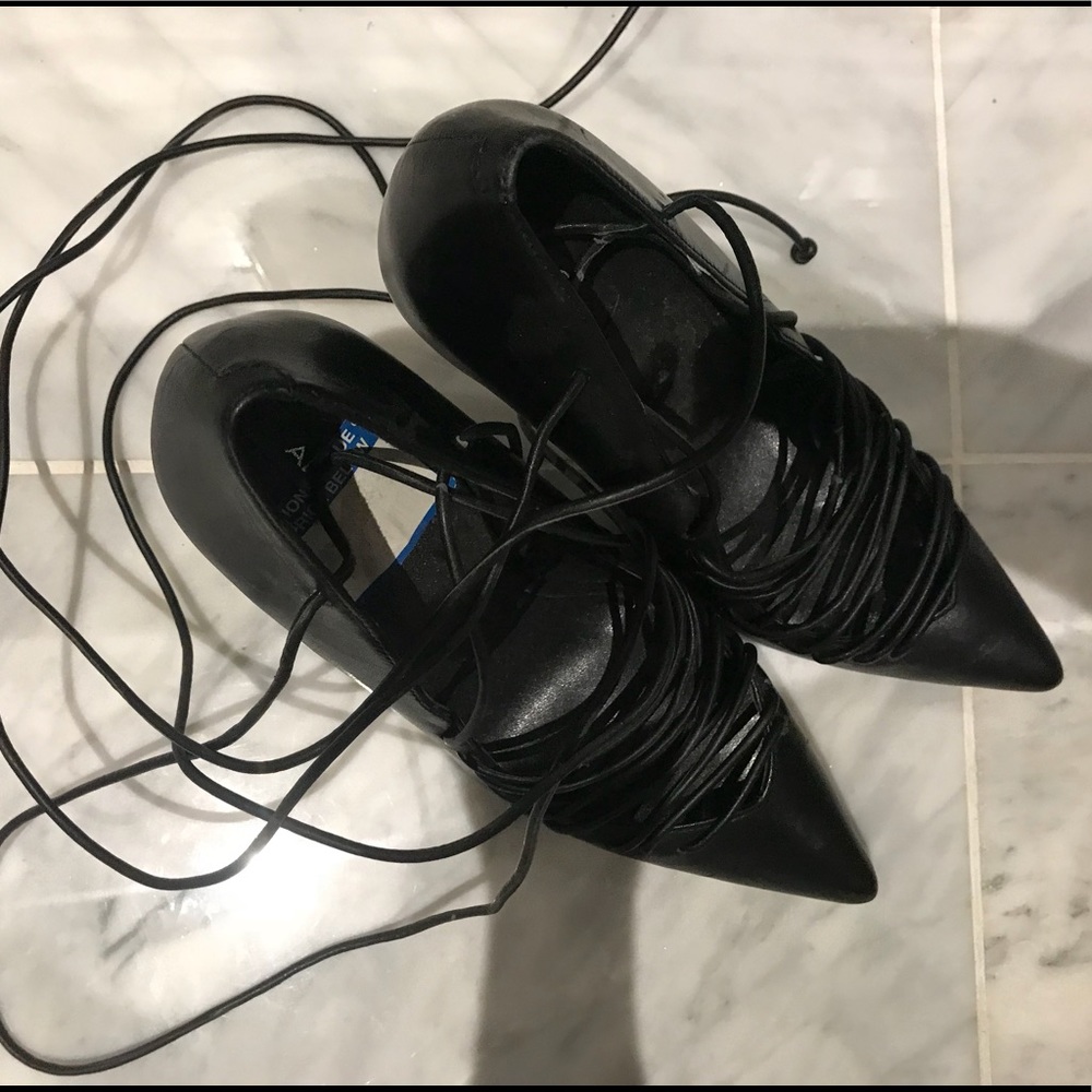Aldo lace up heels